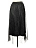 Studio West 100% Polyester Silver Formal Skirt Size S - photo 2
