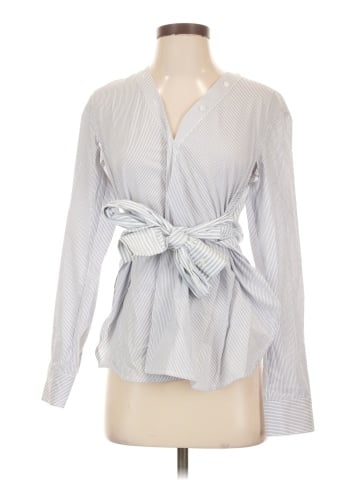 T by Alexander Wang Long Sleeve Blouse (view 1)