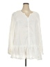 Kensie White Long Sleeve Top Size 3X - photo 1