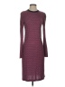 Tory Burch Chevron-herringbone Burgundy Casual Dress Size S - photo 1