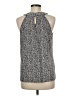 INC International Concepts Silver Sleeveless Blouse Size M - photo 2