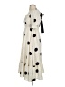 Assorted Brands Polka Dots Ivory Casual Dress Size S - photo 5