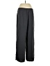 Eileen Fisher Solid Black Gray Track Pants Size L (petite) - photo 2