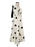 Assorted Brands Polka Dots Ivory Casual Dress Size S - photo 4