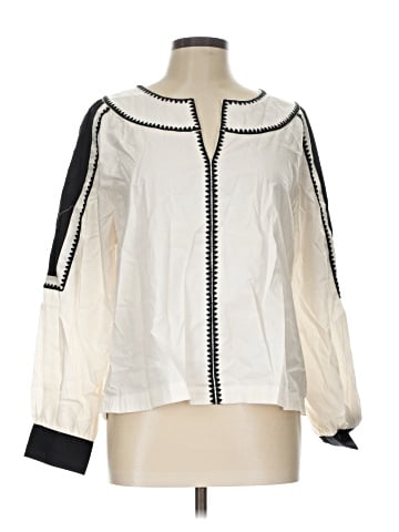 Ann Taylor LOFT Long Sleeve Blouse (view 1)