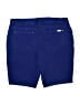 Chico's Solid Blue Shorts Size Lg (2) - photo 2