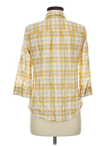St. John's Bay 3/4 Sleeve Button-Down Shirt (view 2)