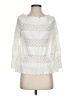 Deletta 100% Polyester White 3/4 Sleeve Blouse Size XS - photo 1