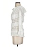 Deletta 100% Polyester White 3/4 Sleeve Blouse Size XS - photo 5