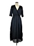 Topshop 100% Polyester Blue Casual Dress Size 8 - photo 1