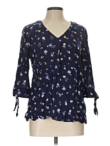 Brina & Em 3/4 Sleeve Blouse (view 1)