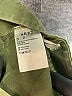 AE77 100% Cotton Solid Green Khaki Shorts Size 27 waist - photo 4