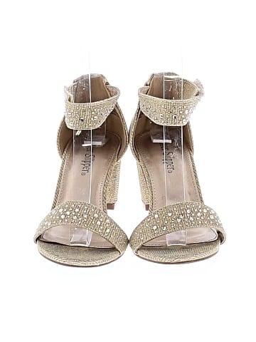 Silver Slipper Sandals (view 2)
