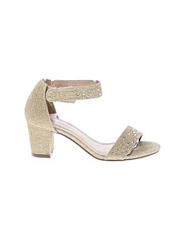 Silver Slipper Sandals (view 1)