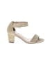 Silver Slipper Gold Sandals Size 1 (baby) - photo 1