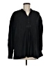 J. Peterman 100% Cotton Black Long Sleeve Henley Size M - photo 1