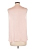 Banana Republic 100% Polyester Pink Sleeveless Blouse Size L - photo 2