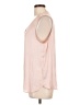 Banana Republic 100% Polyester Pink Sleeveless Blouse Size L - photo 5