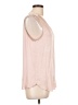 Banana Republic 100% Polyester Pink Sleeveless Blouse Size L - photo 4