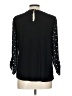 Papermoon 100% Polyester Polka Dots Black 3/4 Sleeve Blouse Size L - photo 2