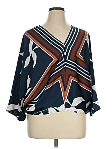 Nine West 3/4 Sleeve Blouse (view 1)