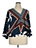 Nine West Blue 3/4 Sleeve Blouse Size XL - photo 1