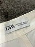 Zara 100% Cotton Ivory Cargo Pants Size 4 - photo 4