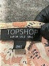 Topshop 100% Viscose Tan 3/4 Sleeve Blouse Size 2 - photo 7