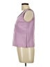 Perceptions 100% Polyester Purple Sleeveless Top Size 10 - photo 5