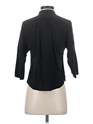 Amour Vert 3/4 Sleeve Silk Top (view 2)