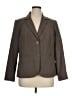 Calvin Klein Brown Blazer Size 16 - photo 1
