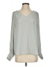 Maison d' Amelie 100% Polyester Gray Long Sleeve Blouse Size S - photo 1