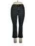 Madewell Chevron-herringbone Gray Jeans Size P - 31 - photo 1