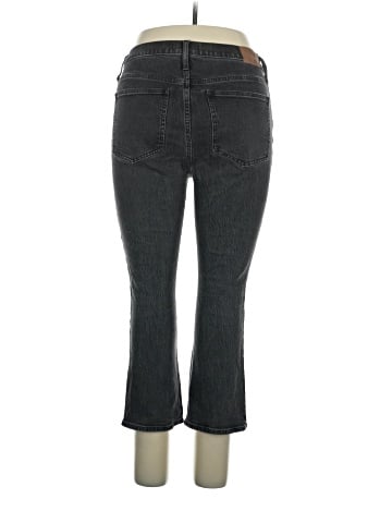 Madewell Petite Slim Demi-Boot Jeans in Lunar Wash (view 2)