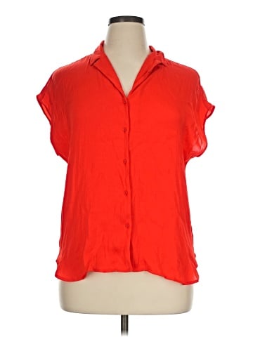Nine West Short Sleeve Blouse (view 1)