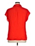 Nine West 100% Polyester Red Short Sleeve Blouse Size XL - photo 2