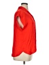 Nine West 100% Polyester Red Short Sleeve Blouse Size XL - photo 4