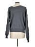 Line & Dot Gray Pullover Sweater Size L - photo 2