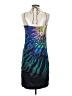 Nicole Miller Graphic Blue Cocktail Dress Size 8 - photo 2