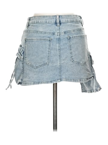 Fashion Nova Denim Skirt (view 2)