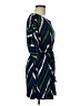 Trac Chevron-herringbone Blue Casual Dress Size M - photo 4