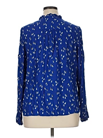 Maeve by Anthropologie Long Sleeve Blouse (view 2)