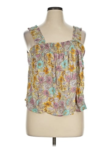 a.n.a. A New Approach Sleeveless Blouse (view 1)