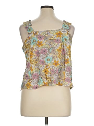 a.n.a. A New Approach Sleeveless Blouse (view 2)
