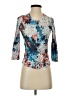 Talbots Floral Blue Cardigan Size P (petite) - photo 1