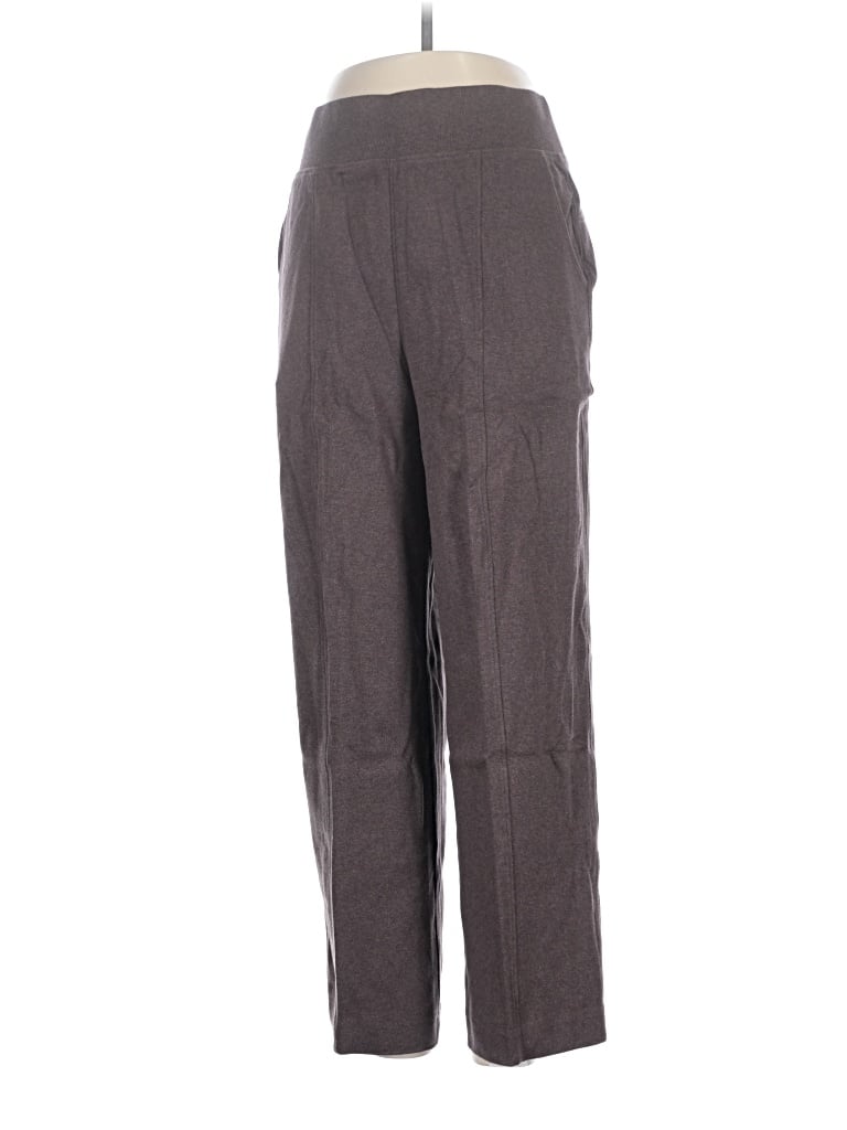 Pre-owned Pact Casual Pants In Gray