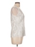 Jennifer Lopez Silver Sleeveless Top Size L - photo 4