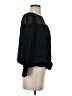 Bebe 100% Silk Black Long Sleeve Silk Top Size XS - photo 4