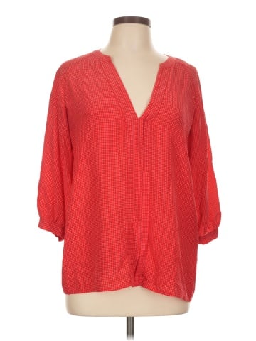 Joie 3/4 Sleeve Silk Top (view 1)