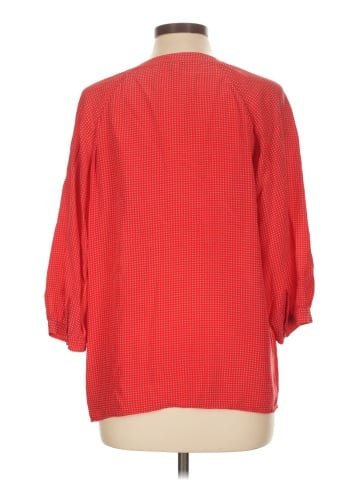 Joie 3/4 Sleeve Silk Top (view 2)